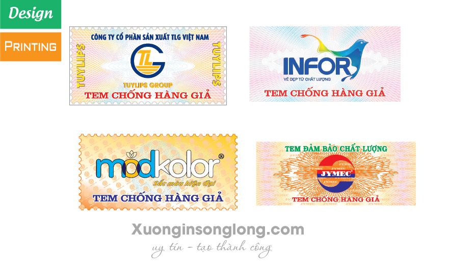 MẪU TEM CHỐNG HÀNG GIẢ